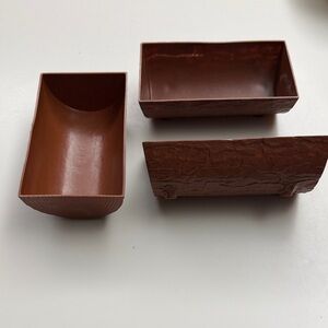 Woody woodpecker vintage child cereal bowls